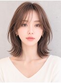 静岡/透明感レイヤーボブ/抜け感/顔まわり/小顔見せ