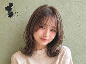 ヘアーコテージ ココ(hair cottage CoCo...)の写真/一人ひとりの骨格や髪質、さらにスタイリングまで計算されたオンリーワンのスタイルでモチの良さ◎