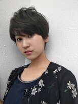 ヘアーズ ロッソ テラス(hair's ROSSO TERRACE)&nbsp;アッシュグレー×ショート