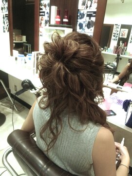 ヘアセットサロンエッジ(Edge) お任せハーフアップ３