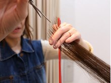 超高濃度水素トリートメント後の毛髪水分量が大幅アップ！