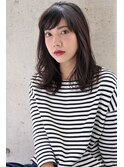 「大人可愛い」鎖骨下ロブ