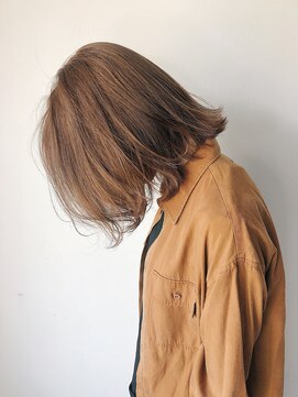 エトランジェ(Etrange) 【Etrange】大人小顔前下がりボブ透明感ブランジュカラー