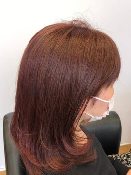 リシェールグリーン 越谷花田店(RICHAIR GREEN) レッドブラウンカラー♪