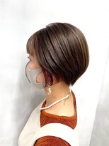 リコ(liko)&nbsp;【liko 三軒茶屋 莉子】ショート×インナーカラー