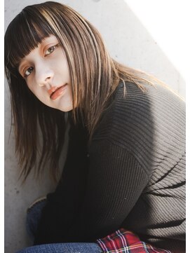 エスト ヘアー ルーナ 本八幡店(est hair Luna) シースルー_前髪