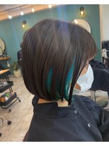 ベラ(Bella)&nbsp;《Bella吉祥寺》インナーカラー/ターコイズブルー/シアン