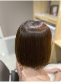 朝が楽になる！サラつやショートボブ
