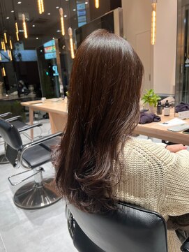 ガリカ 横浜(Gallica) 【後藤嵩広】赤みの少ない透明感オリーブベージュ/大人ロング