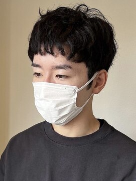 メルト 吉祥寺(melt) 長谷川/ショートバングマッシュ　刈り上げ　くせ毛　短髪