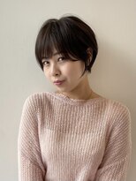 イヴォークトーキョーオーサカ(EVOKE TOKYO osaka)&nbsp;くびれ 丸み 似合わせ 小顔 耳かけショート 首長 カラー