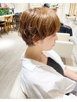 アルクバイネオリーブ 荻窪店(arc by neolive) マッシュショートニュアンスパーマ♪