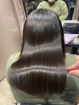 エクラート リラ 立川店(ECLART lilas.) 艶髪ブラウンさらさらヘアスタイル