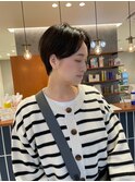 シンプル可愛い大人ショート