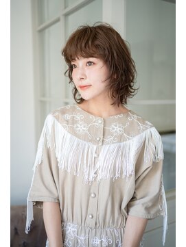 マグノリア オモテサンドウ(MAGNOLiA Omotesando) マッシュウルフでお悩み解決！抜け感ラフパーマ・・・HINATA