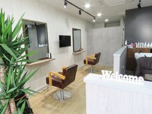 落ち着いたプライベート空間♪一人のスタイリストが仕上げまで◎