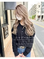 ハグ 横浜(HUG) 本物の海外ヘアーになれる＊ブロンドシャドールーツ