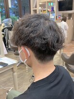 アルターリール(aL ter Rire)&nbsp;アッシュブラック/カルマパーマ/ベリーショート/鎌取/福原遼華