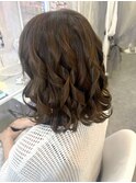 お呼ばれ デート 巻き下ろしスタイル