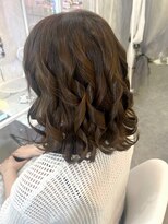 アトリエビューティーアミュ(atelier beauty AmU)&nbsp;お呼ばれ デート 巻き下ろしスタイル