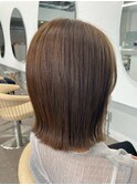 切りっぱなしボブ