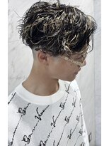 ベイ リコルド アトリ 名古屋名駅店(Bei Licoldo.Atole)&nbsp;フェードスタイル　束間王道スパイラルパーマ、メッシュパーマ