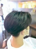 毛流れセンターパート
