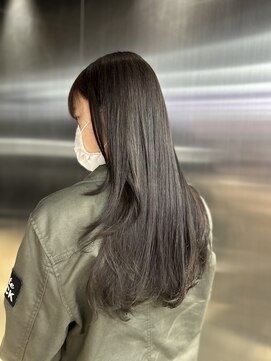 ペレ 栄店(PELE) 前髪/アンブレラカラー/こなれミディ/イメチェン/ウェーブパーマ