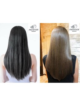 【中延駅1分/頭浸浴】髪質やクセに合わせて薬剤を選定！縮毛矯正ストレートでツヤ感溢れる手触り抜群の美髪