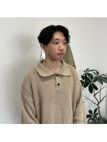 ジーナ 博多筑紫口(Zina)&nbsp;センターパート×ツイストスパイラル！【福田 れん】