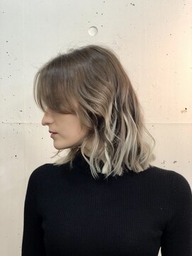 シンデン SINDEN 30代 40代 50代/海外/ミディアム/グラデーションカラー