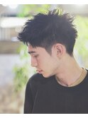 大人のアップバングベリーショート