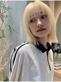 【MINX】似合わせ小顔レイヤーボブウルフ_銀座/髪質改善
