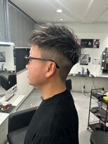 メンズサロン キング 梅田店(Men’s salon K!ng)&nbsp;波巻きツイストスパイラルパーマ/フェザーパーマ/眉毛/メンズ