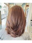 セミロング＊アンティークピンク