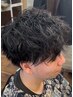平日特典メンズシェービング付き！カット＋似合わせパーマ＋トリートメント