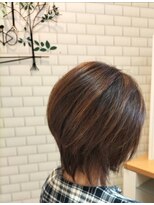 プロメール ショートレイヤー、ハイライトカラー