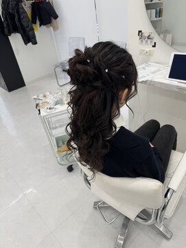 ラルガ 城野店(Raruga) ハーフアップ