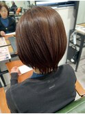 ミニウルフ大人の美フォルムショートボブ