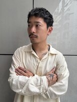 ディオ アンド ルーチェ(Dio&Luce)&nbsp;ピンパーマ×外国人風ベリーショート