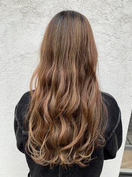 ルーチェココ ブラン(Lu'ce coco blanc) ゆるふわウェーブ×ナチュラルロング【チェリーブラウン】