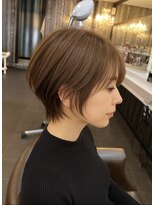 アビアンドアッシュ(Abi&Ass)&nbsp;シルキーショートボブ × ナチュラルベージュ♪