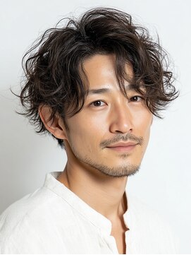 ビフィーノ リルネ フォー メン(Bifino Rilune for men) パーマスタイル