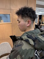 ヘアースペースブルーム プリュス 石橋店(HAIR SPACE BLOOM plus) 石橋阪大前/ブッダパーマ/メンズカット/ツイストパーマ/短髪