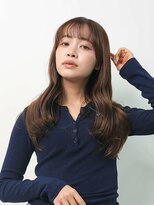 ニュウ(niw)&nbsp;金沢美容室／niw／金沢駅／こて巻き風デジタルパーマ／韓国巻き