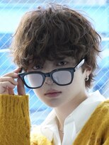 フィフス(fifth)&nbsp;原宿シャドウパーマメンズカットラウンドマッシュゆるめパーマ