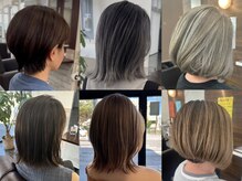 ミーツ 牧港店(mits)の雰囲気（白髪ぼかしやトレンドカラーなど幅広く対応します。）