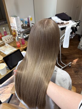 アヴァンスアンス 広島袋町店(AVANCE.ens) 着物ヘア/大人ガーリー/ダークアッシュ/似合わせカット/広島本通