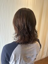 ココカラヘアー ニコ(cococara hair nico)&nbsp;ウェーブパーマ/レイヤー/ミディアム