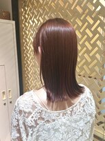 サラジュ 梅田店(SARAJU)&nbsp;saraju イシヅ　ブラウンカラー☆オレンジ